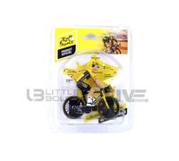 Voiture Miniature de Collection - SOLIDO - CYCLISTE Jumbo Visma - 1/18 - Jaune / Noir - Tour de France 2023