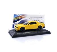 Solido Voiture miniature de collection Dodge Challenger 2018 1/43 Jaune