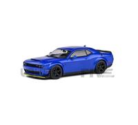 Solido Voiture miniature de collection Dodge Challenger SRT Demon 2018 1:43 Electric Blue Pearl