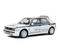 Voiture Miniature de Collection - SOLIDO - LANCIA Delta HF Integrale Evo 1 - 1/18 - Blanc - 1992