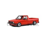 SOLIDO 1803511 MINIATURE VOLKSWAGEN CADDY MK.1 - MARS RED - 1982 1/18