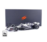 Voiture Miniature de Collection - SPARK 1/18 - ALPHA TAURI AT03 - Blanc / Bleu - Australian GP 2022