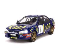 Voiture miniature de collection - Subaru Impreza Tour de Corse 1995 - IXO 1/18