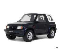 Voiture miniature de collection - Suzuki Vitara Cabriolet JLX 1994 - Échelle 1/18 - Deep Blue Pearl Metal - Monté résine