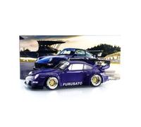 Voiture Miniature de Collection - WERK 83 - Porsche 911 (993) RWB - Violet - 1/18 - Adulte