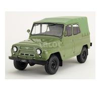Voiture miniature de collection - WHITEBOX - UAZ 469 1975 - Échelle 1/24 - Monté métal - Vert
