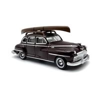 Voiture Miniature en Alliage Moulé sous Pression À L'échelle 1:87 pour Chrysler DeSoto Station Wagon, Modèle De Voiture, Jouets Non RC