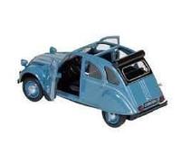 Voiture miniature en métal Citroen 2Cv (1979) - GOKI - Échelle 1:34-39 - Multicolore