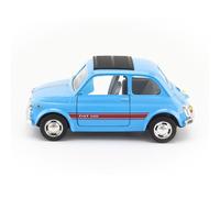 Voiture miniature Fiat 500 bleue