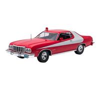 Voiture miniature - Greenlight Collectibles - Ford Gran Torino 1976 - Rouge - 1/18