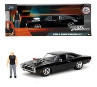 Jada Fast&furious Dodge Toreto 1:24 Figure Noir