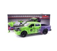 Voiture Miniature - JADA TOYS - DODGE RAM 1500 - 2014 - Vert / Violet - 1/24