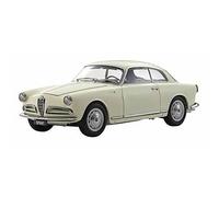 Voiture Miniature - Kyosho - Alfa Romeo Giuletta Sprint Coupe 1954 - Blanc