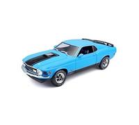 Maisto 31453B - Modèle Ford Mustang Mach 1 '70 (Bleu, Maßstab 1:18) Miniature