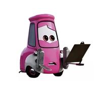 Voiture miniature - MATTEL - HTX99 - Disney Cars - Die-Cast 1:55 - Couleur Rose