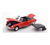 Voiture miniature - NOREV - CITROEN DS 19 1961 CABRIOLET - Rouge - Intérieur