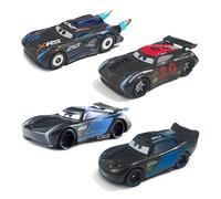 Voiture miniature Pixar Cars Jackson Storm Piston Cup Racer, modèle en alliage métallique 1/55, figurine d'anime, jouets de course, cadeaux d'anniversaire 030