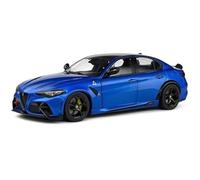 SOLIDO 1806906 MINIATURE ALFA ROMEO GIULIA GTA BLUE ANODIZED BLUE 2022 1/18