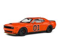 Solido Voiture miniature Dodge Challenger R/T Scat Pack Widebody Orange 1:18 2023