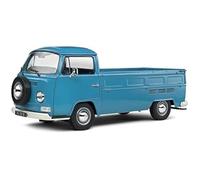 Voiture miniature - SOLIDO - Volkswagen T2 Pick UP - Bleu - Métal - 1:18