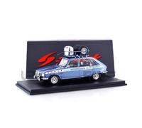 Voiture miniature - SPARK - RENAULT 16 Assistance Rallye - 1/43 - Bleu - Réplique détaillée