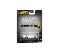 Hot Wheels Voiture Miniature Toyota 2000GT Roadster - Retro Entertainment Agent 007 - Échelle 1/64 Longueur 7cm HKC27