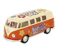 Ulysse Voiture miniature VW Combi 1:32 Rétro Portières ouvrantes Orange