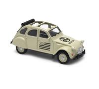 Voiture miniature WELLY Citroën 2CV Breizh beige