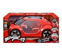 Bandai ? Voiture Miraculous Ladybug - Volkswagen E-Beetle De Ladybug ? Film Miraculous - P50669