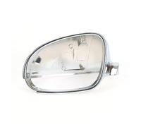 Voiture Miroir Couvercle Voiture Automatique ABS Boîtier Couverture Miroir 2006-2010 Pour VW Pour Jetta MK5 Pour Passat B6 Pour Golf 5 Style Voiture Coques Rétroviseur (Couleur : Chrome Left)