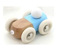 Vilac – Voiture en bois Moit-Moit Petit modèle – Jouet durable, fabriqué en France, dès 2 ans – Bleu