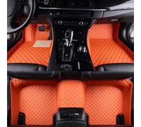 voiture moquette Compatible Avec Dodge Pour Charger 2007-2015 2016 2017 2018 2019 2020 2021 Tapis De Sol De Voiture Tapis De Sol Tapis Coussinets Pièces De Décoration Intérieure(Orange 5 seats)