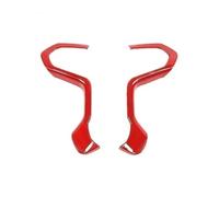 Voiture Moulages Intérieurs Housse Volant Décorative Pour L'intérieur Voiture Pour Chevrolet Pour Silverado Pour Suburban Pour Sierra 2014-2018(Rouge)