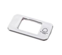 Voiture Moulures Intérieures Autocollant Garniture Couvercle Commutateur Réglage Phare À Paillettes 1 Pièce Pour Peugeot 2008 208 3008 301 308 408 508