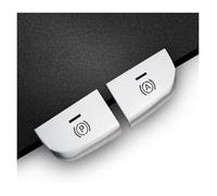 Voiture Moulures Intérieures Autocollants Intérieurs De Voiture Panneau Changement Frein À Main Autocollant Garniture Bouton Pour A3 8V 2013 - 2019(Sliver)