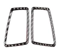 Voiture Moulures Intérieures Garniture De Sortie D'air Latérale Climatisation En Fibre Carbone Pour BMW Série 3 E90 E92 E93 2005-2012(LHD)