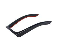 Voiture Moulures Intérieures Pour A4 Pour B8 Pour A5 2009-2016 Style De Voiture Intérieur Modifié Console Centrale Changement De Vitesse Cadre Décoration Couverture Garniture(Noir)