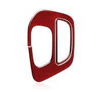 Voiture Moulures Intérieures Pour Dodge Pour Challenger 2021-2015 Accessoires Autocollants Voiture Changement De Vitesse Panneau Couverture Décalcomanies(rouge)