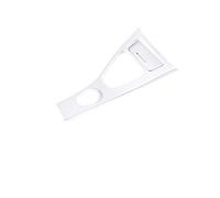 Voiture Moulures Intérieures Pour Série 3 Pour E90 2005-2012 Accessoires Auto 2 Pièces Conduite À Gauche ABS Voiture Center Console Cadre Changement Vitesse(Style B-Silver)