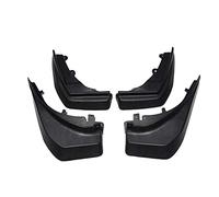 Voiture Mup Rabats pour Land pour Rover pour Evoque Ailes 2012-2019 Garde-Boue Accessoires pour Pare-éclaboussures 4 Pièces Garde-Boue Passage Roue(Carré,No Radar)