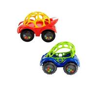 Oball Rattle & Roll petite voiture pour enfant Red 3m+ 1 pcs