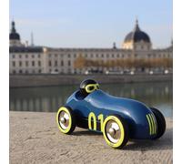 Voiture Old sport compet bleue nuit Vilac