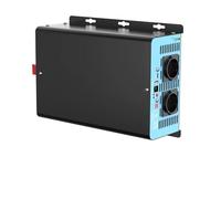 Voiture Onduleur Onduleur Sinusoïdal Pur 2000 W Puissance Continue 12 V CC vers 230 V CA 50 Hz Prise UE Convertisseur Voltmètre LCD Voiture Convertisseur(12V 2500W 50HZ EU)