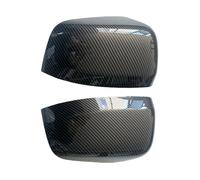 Voiture Paire de Coques Rétroviseur Latéral pour Dodge Durango 2011-2020, Conducteur et Passager Capuchon Remplacement Montage Clip, Carbon Fiber