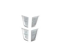 Voiture Panneau Couvercle Cadre Couverture Pour A4 Pour B8 Pour Q5 2010-2017 Boutons Déverrouillage Porte Voiture Garniture Couverture 4 Pièces Autocollant Décoratif Accessoires Automobiles