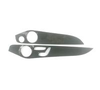 Voiture Panneau Couvercle Cadre Couverture Pour Benz C Pour Classe GLC Pour W205 Pour C180 2015-2021 Pour LHD Accessoires Voiture Bandes Garniture Panneau Porte Fibre Carbone