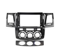 Voiture Panneau Façade 9 Pouces pour Toyota pour Fortuner pour Hilux 2008-2014 Climatisation MT Commande D'autoradio Android Cadre Panneau D'autoradio(MT Frame)