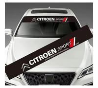 Voiture Pare-brise avant Autocollant pour Citroen C1 C2 C3 C4 C5 C5/C6/C4L/C3-XR Elysee-accessoires,fenêtre voiture Bandes Pare-soleil,couverture réfléchissante style décorationsticker