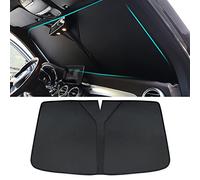 Voiture Pare-Brise Pare-soleils pour Land Rover Range Rover Sport 2008-2014, Pliable Protection UV Isolation Thermique Pare-Soleil Accessoires de Voiture,Black