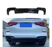 Voiture Pare-Chocs Arrière Lèvre Diffuseur pour BMW X3/G01 X3M Style, Aileron Arrière Diffuseur Diffuseur de Lèvre Arrière Voiture Acessoires